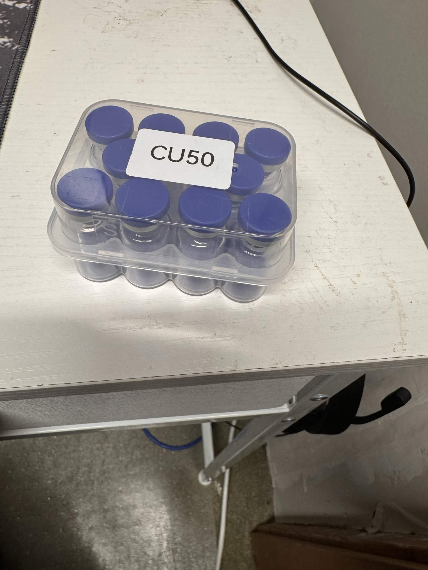 CU50 Kit — sealed box of ten vials